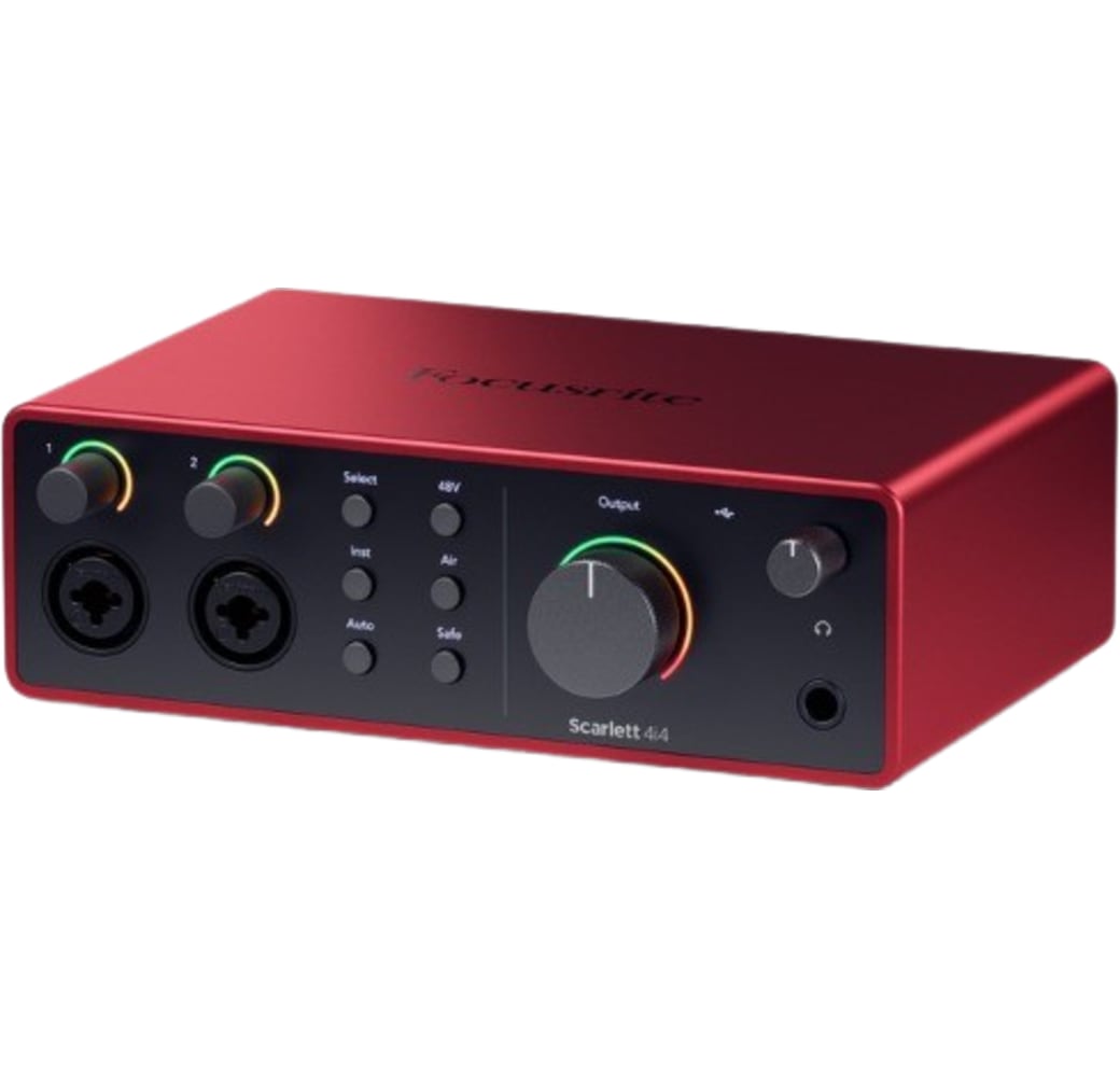 Focusrite Scarlett 4i4 (4th Gen) Audio Interface.5