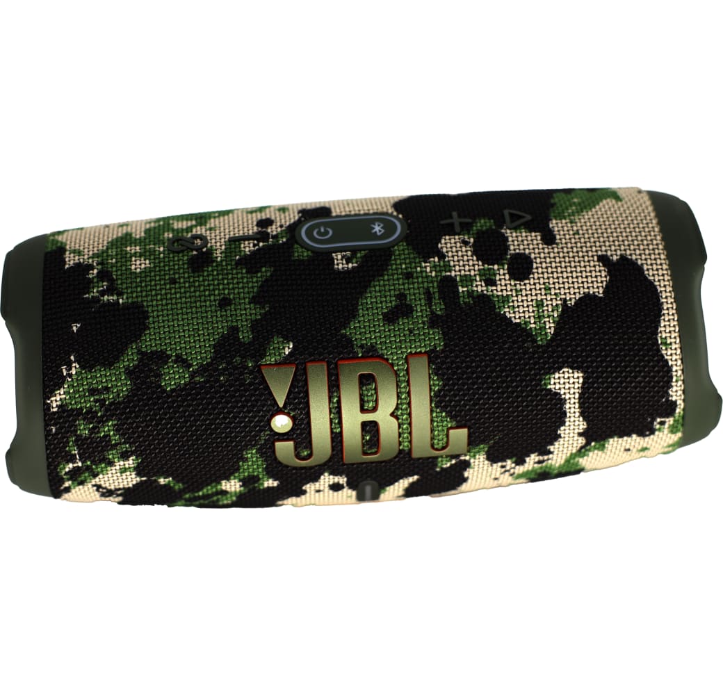 JBL Charge 5 Portable Waterproof Bluetooth Speaker with Powerbank (Camo)