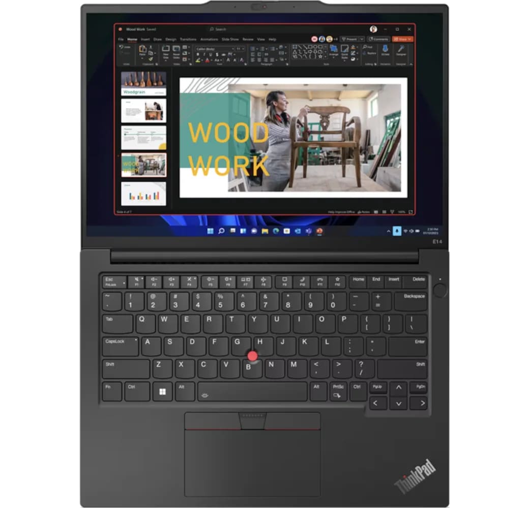 Black Lenovo ThinkPad E14 G5 Laptop - Intel® Core™ i5-1335U - 16GB - 512GB SSD - Intel® Iris® Xe Graphics.5