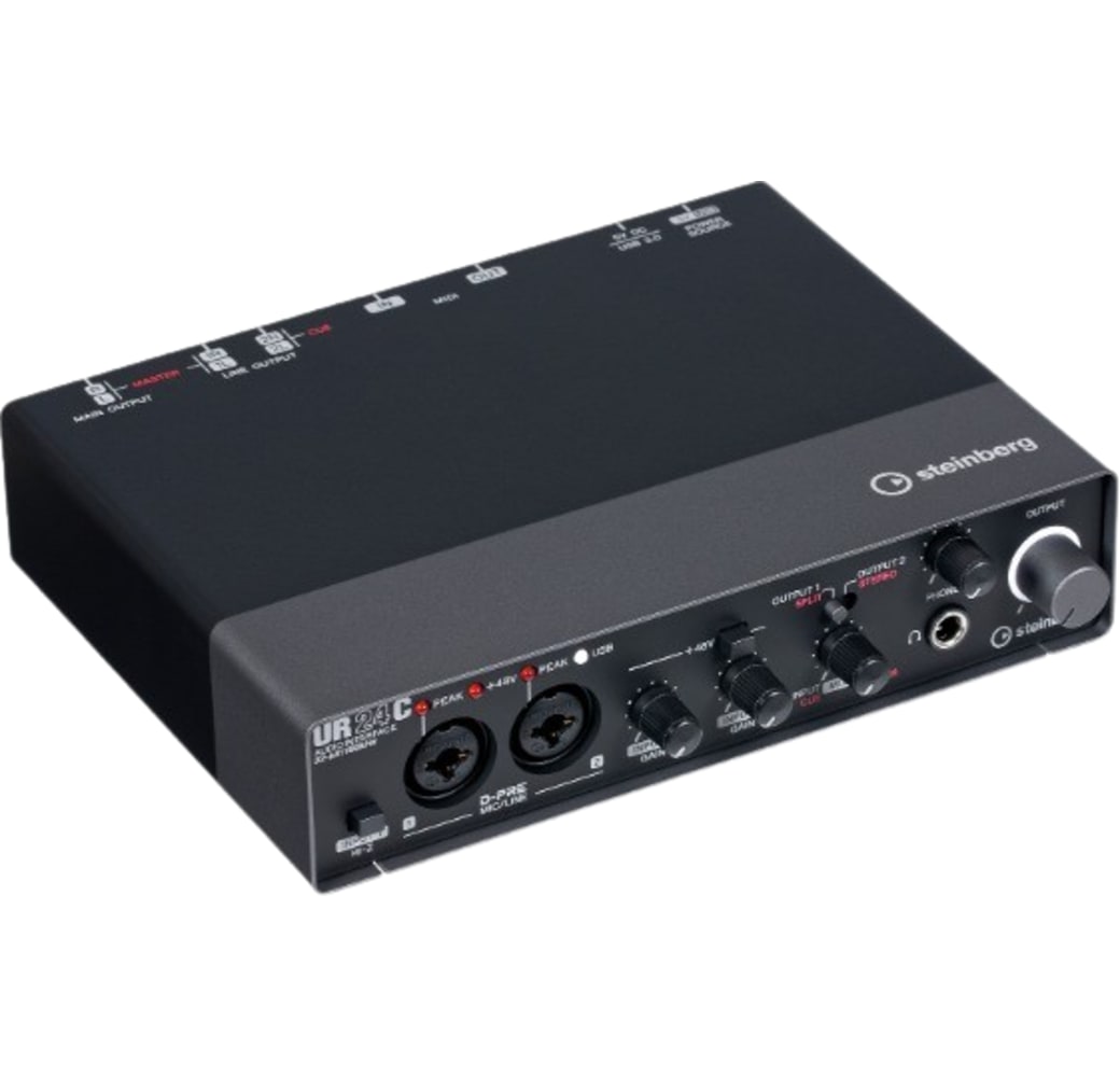 Schwarz Steinberg UR24C Audio Interface.2