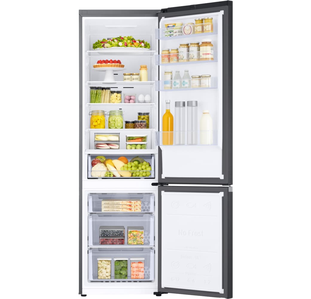 Schwarz Samsung RL38C600CB1EG Fridge Freezer Combo.3