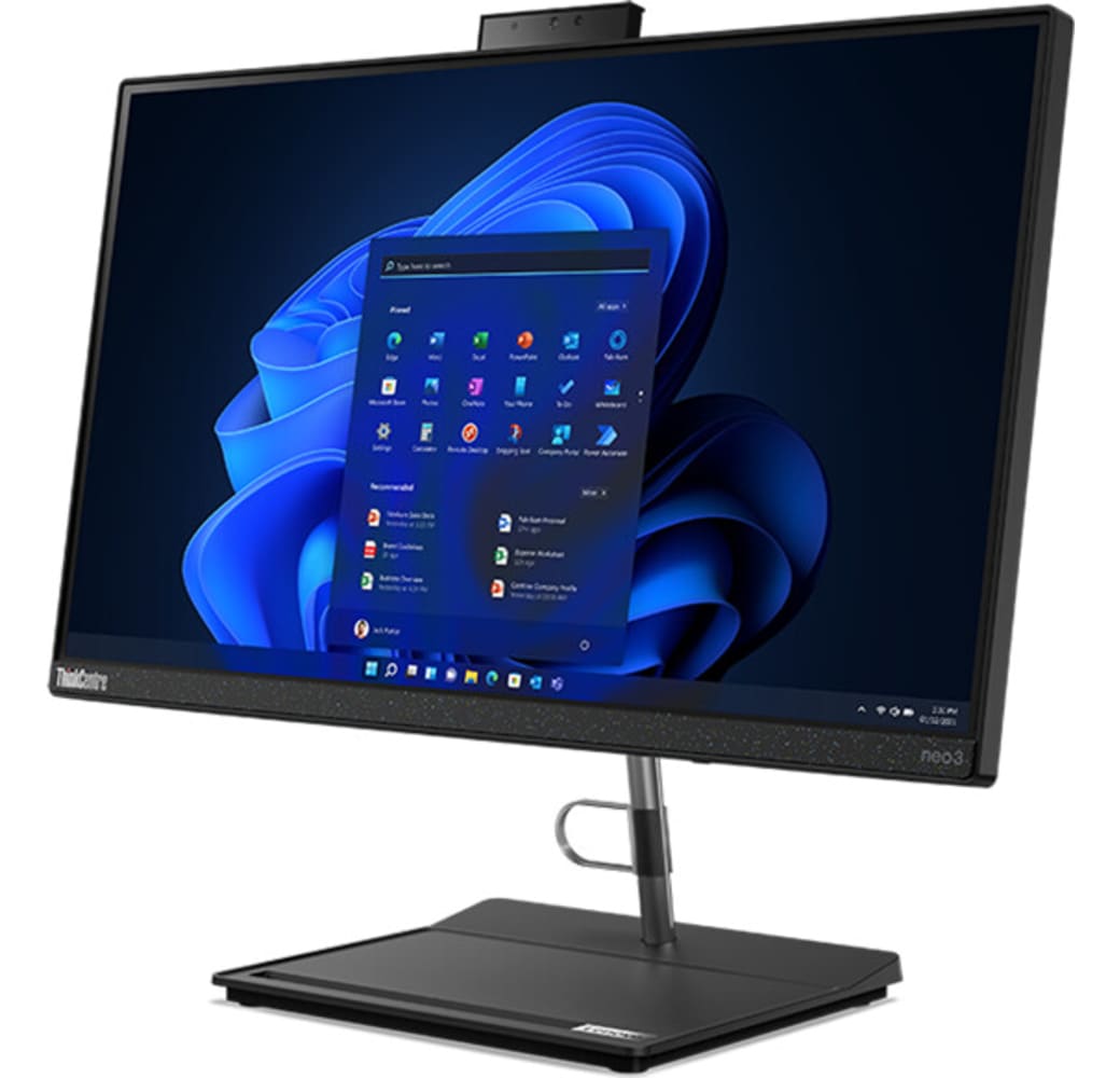 Schwarz Lenovo ThinkCentre neo 30a All-in-One - Intel® Core™ i5-1235U - 8GB - 256GB SSD - Intel® Iris® Xe Graphics.1