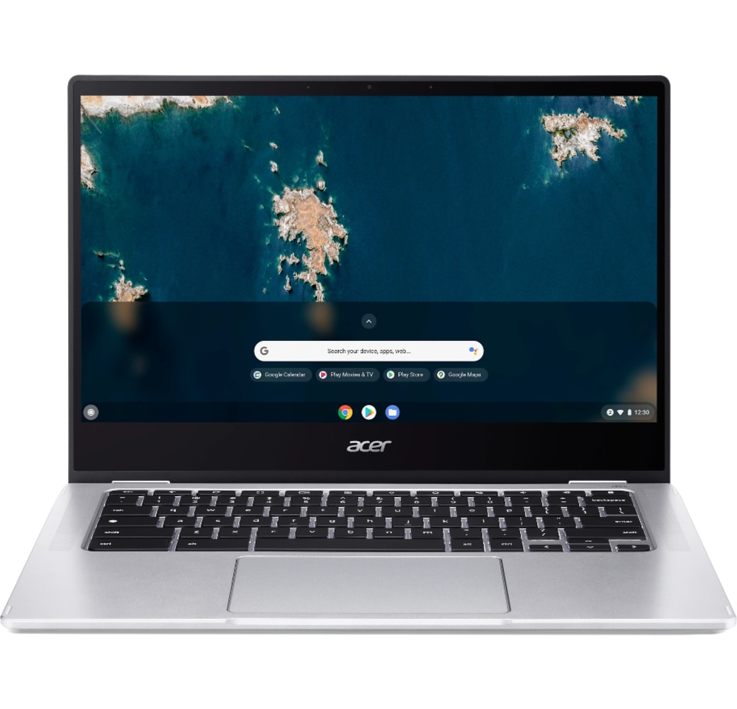 Funkelnd Silber Acer Chromebook Spin 314 Notebook - Intel® Celeron®-N4500 - 8GB - 64GB eMMC - Intel® UHD Graphics.1