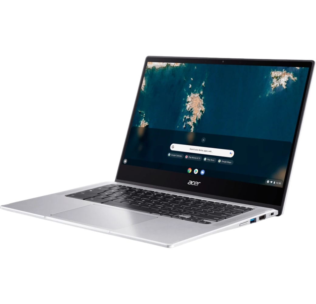 Funkelnd Silber Acer Chromebook Spin 314 Notebook - Intel® Celeron®-N4500 - 8GB - 64GB eMMC - Intel® UHD Graphics.2