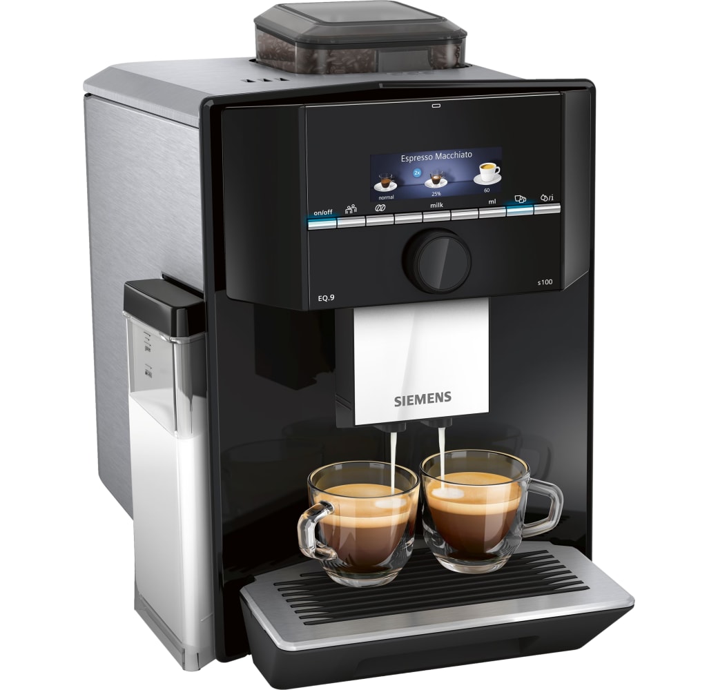 Schwarz Siemens EQ.9 TI921509DE s100 Coffee Machine.1