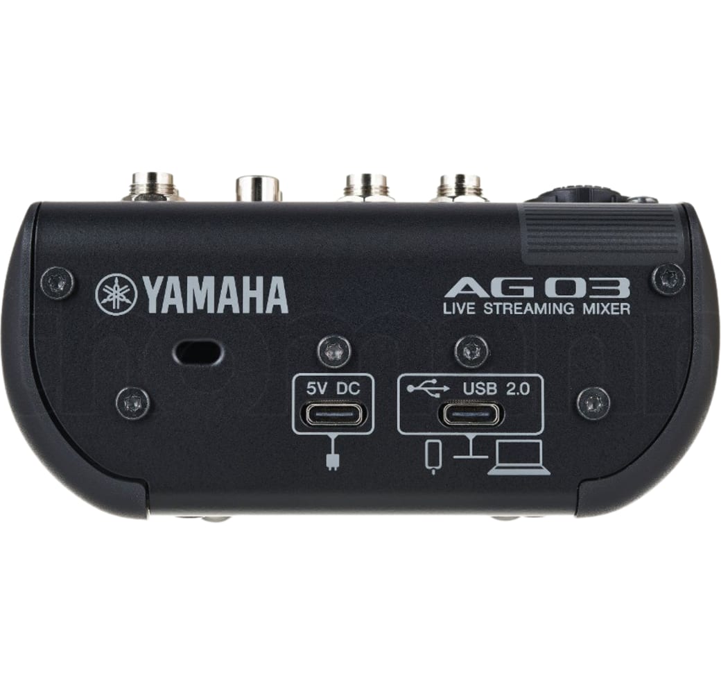 Black Yamaha AG03 MK2 Audio Interface.3