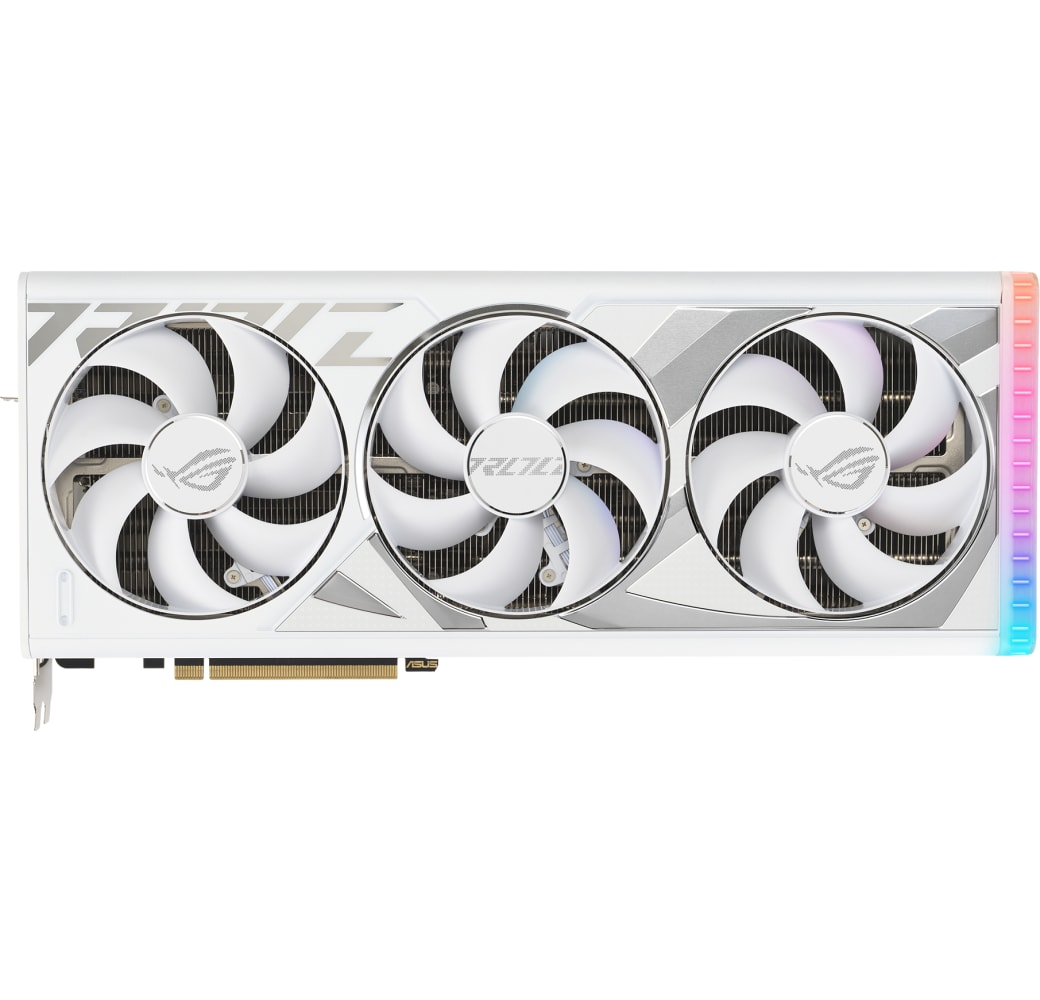 White ASUS ROG Strix GeForce RTX 4090 OC 24GB Graphics Card.1