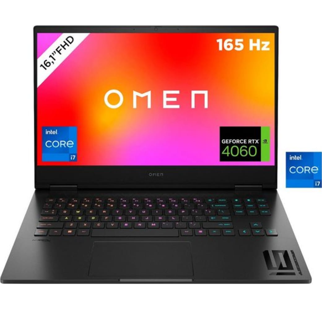 Silver HP Omen 16-wf1072ng Laptop - Intel® Core™ i7-14700HX - 16GB - 1TB SSD - NVIDIA® GeForce® RTX 4060.1