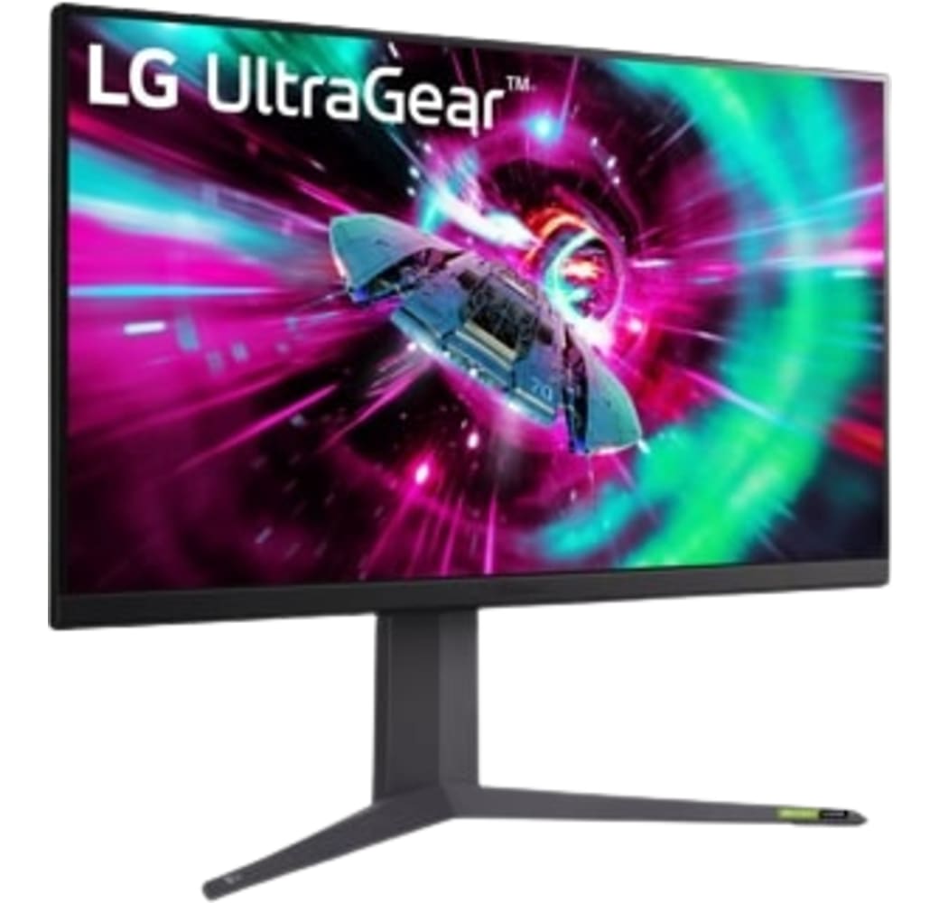 Black LG Gaming Monitor UltraGear 32GR93U - 32" .3