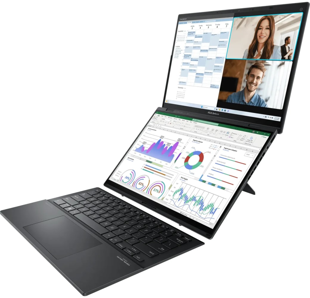 Asus Zenbook Duo OLED Laptop - Intel® Core™ Ultra 7-155H - 16GB - 1TB SSD - Intel® Intel® Arc™.2