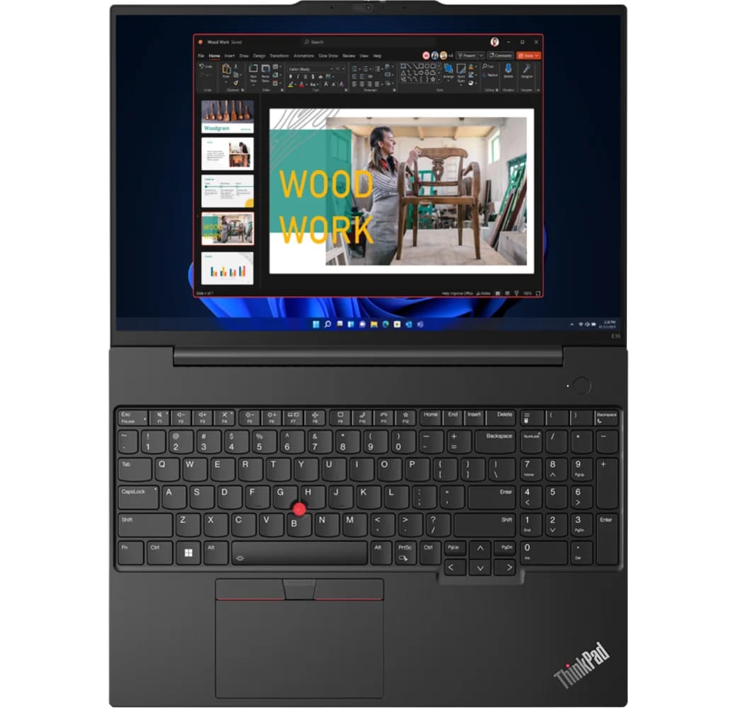 Schwarz Lenovo ThinkPad E16 Notebook - Intel® Core™ i7-1355U - 16GB - 512GB SSD - Intel® Iris® Xe Graphics.5