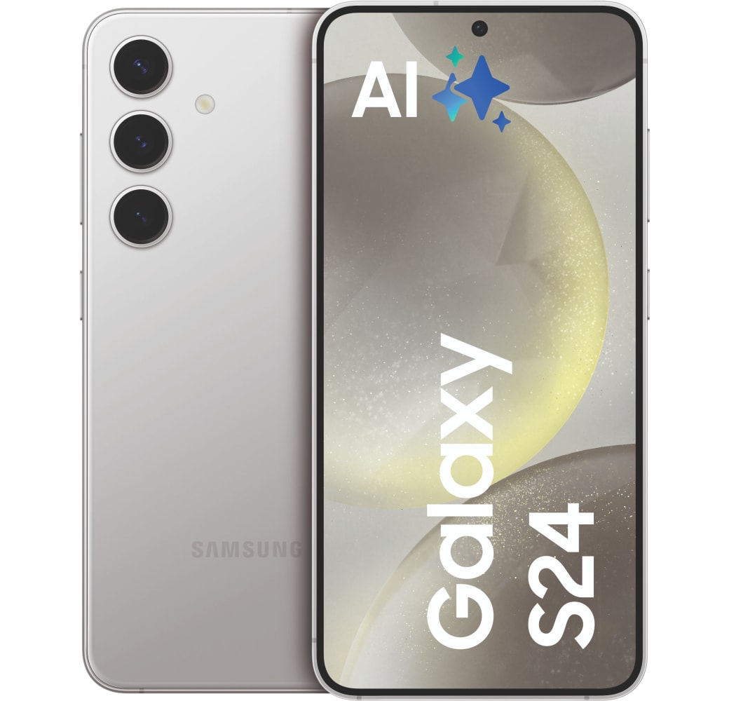 Marble Gray Samsung S24 Smartphone - 128GB - Dual SIM.1