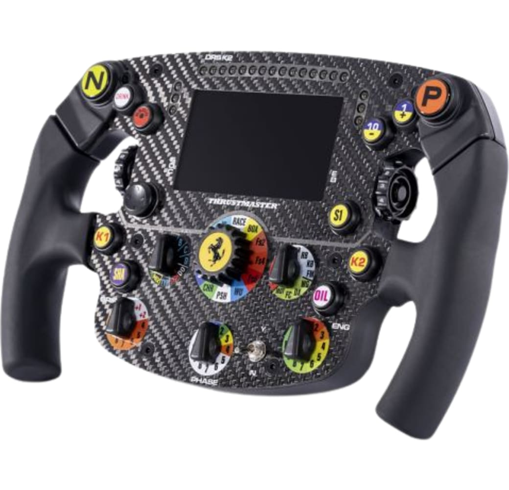 Negro Thrustmaster Formula Wheel Add-On Ferrari SF1000 Edition Racing Steering Wheel.3