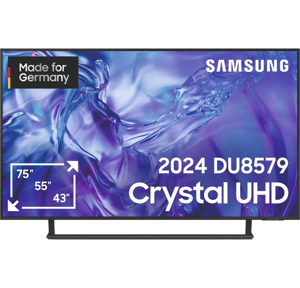 Zwart Samsung GU55DU8579UXZG - TV 55" Crystal UHD 4K.1