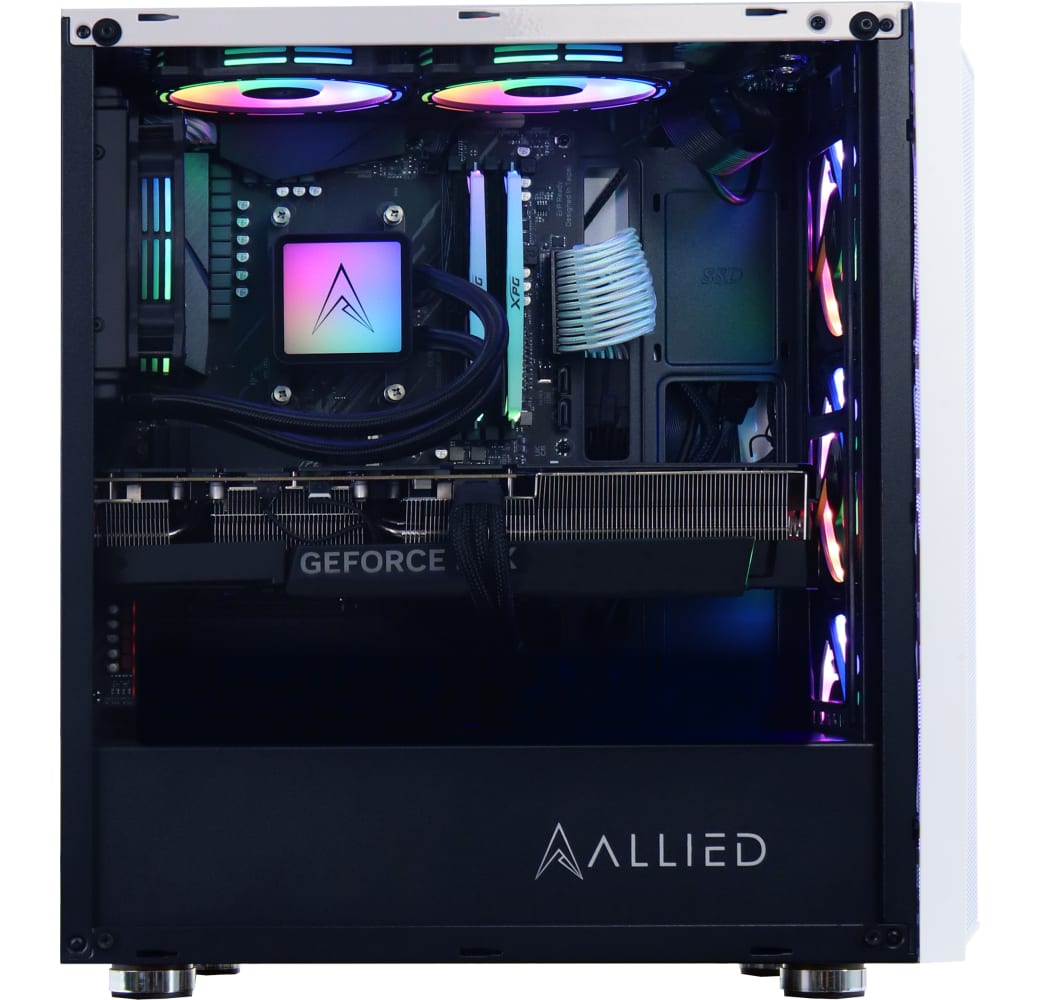 Gloss White Allied Patriot Gaming Desktop - AMD Ryzen™ 7 7800X3D - 32GB - 2TB - AMD Radeon RX 7900XTX.5