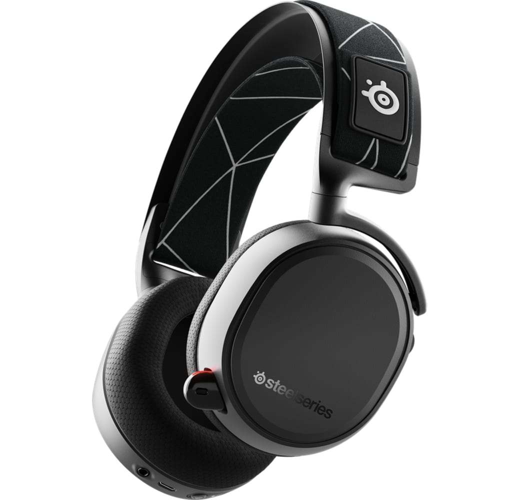 Schwarz SteelSeries Arctis 9 Over-Ear-Gaming-Kopfhörer.1