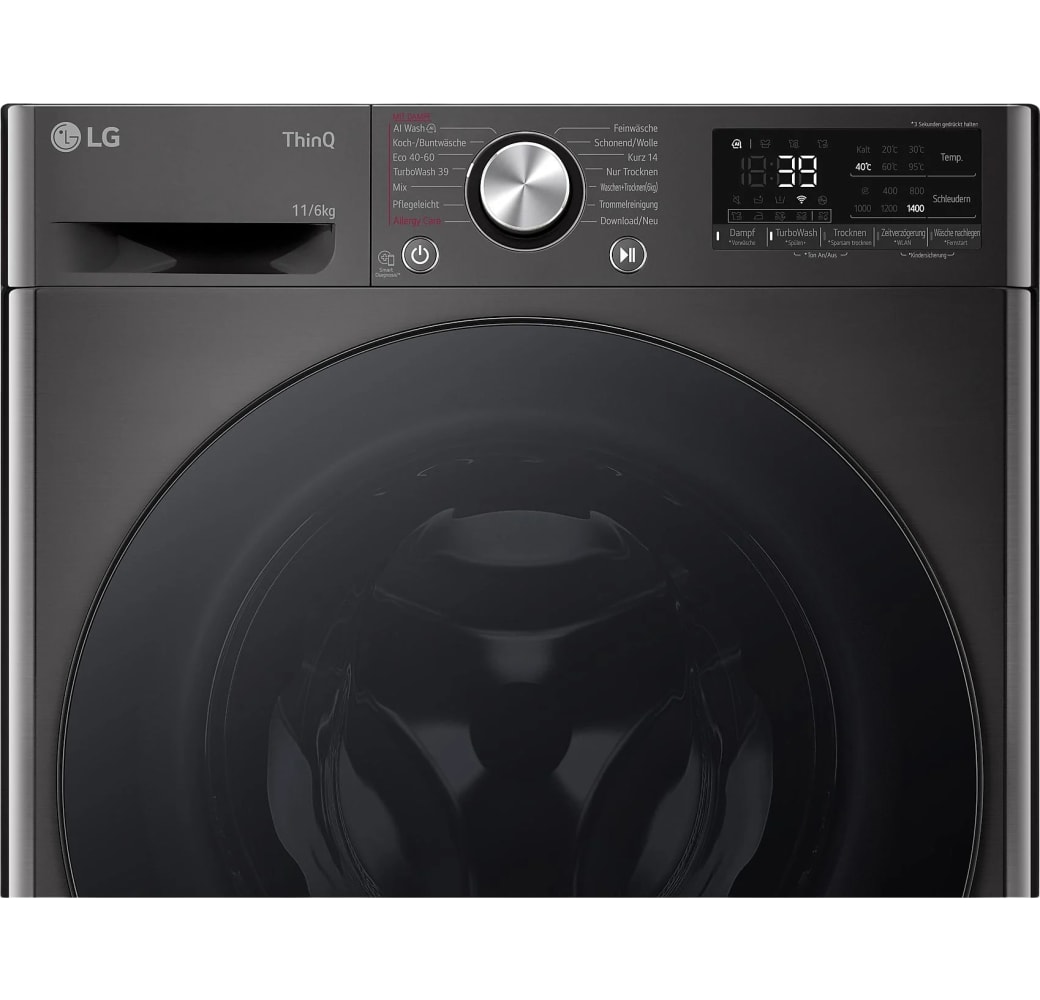 Schwarz LG W4WR70E6YB Washer Dryer.3