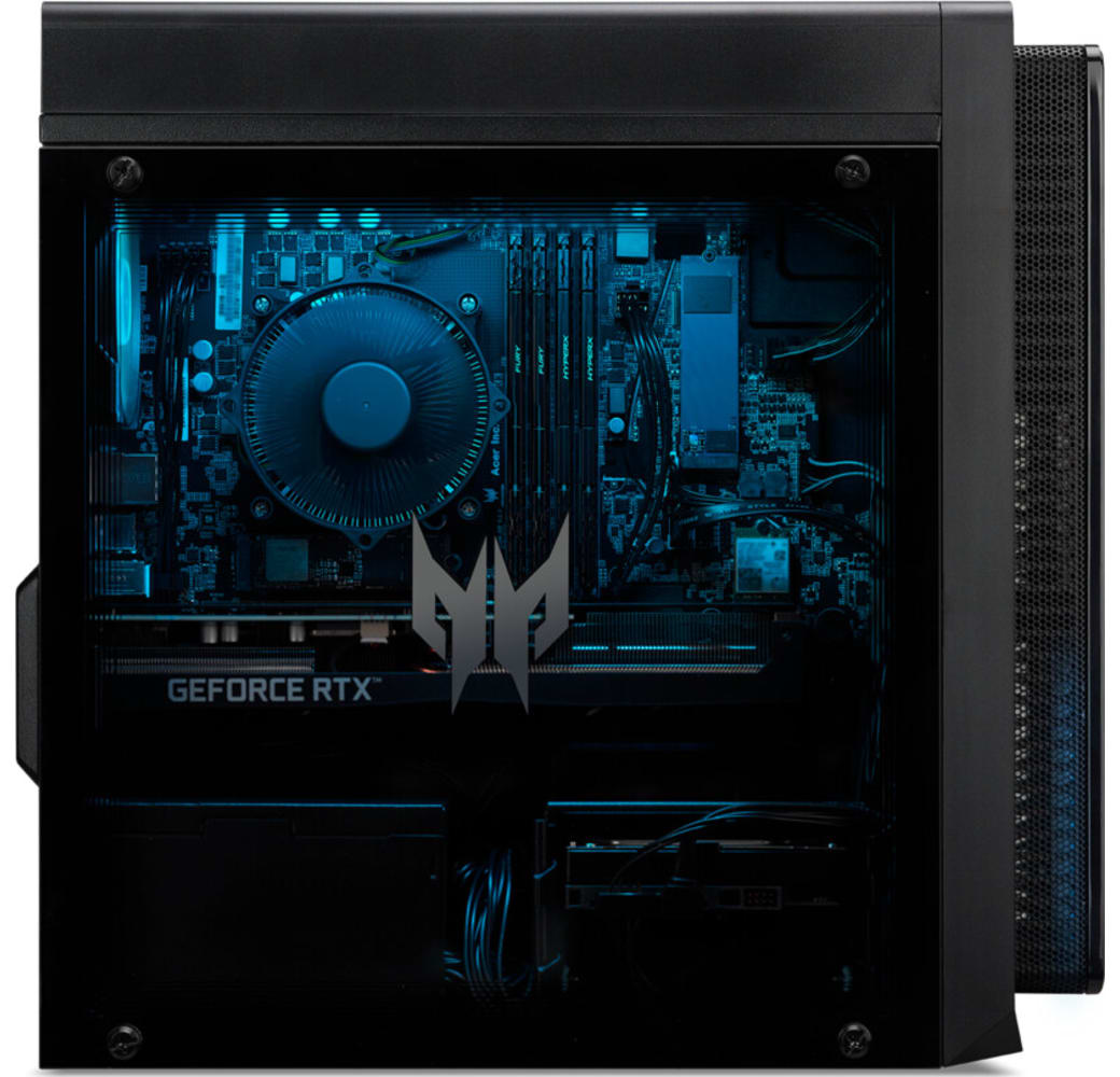 Black Acer Predator Orion 3000 (PO3-655) Gaming Desktop - Intel® Core™ i7-14700F - 16GB - 1TB SSD - NVIDIA® GeForce® RTX 4070 SUPER.3