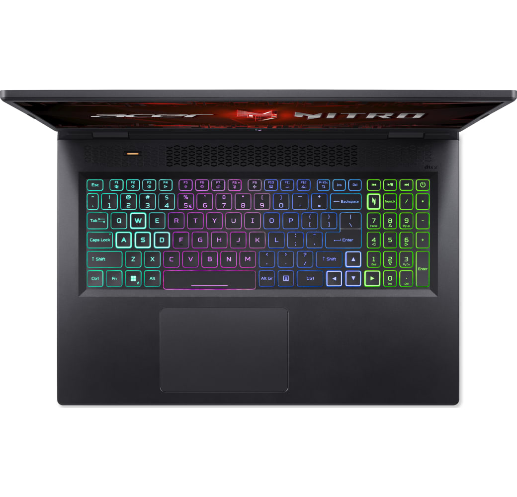 Black Acer Nitro 17 Gaming Laptop - AMD Ryzen™ 7 7735HS - 16GB - 1TB SSD - NVIDIA® GeForce® RTX 4060.3