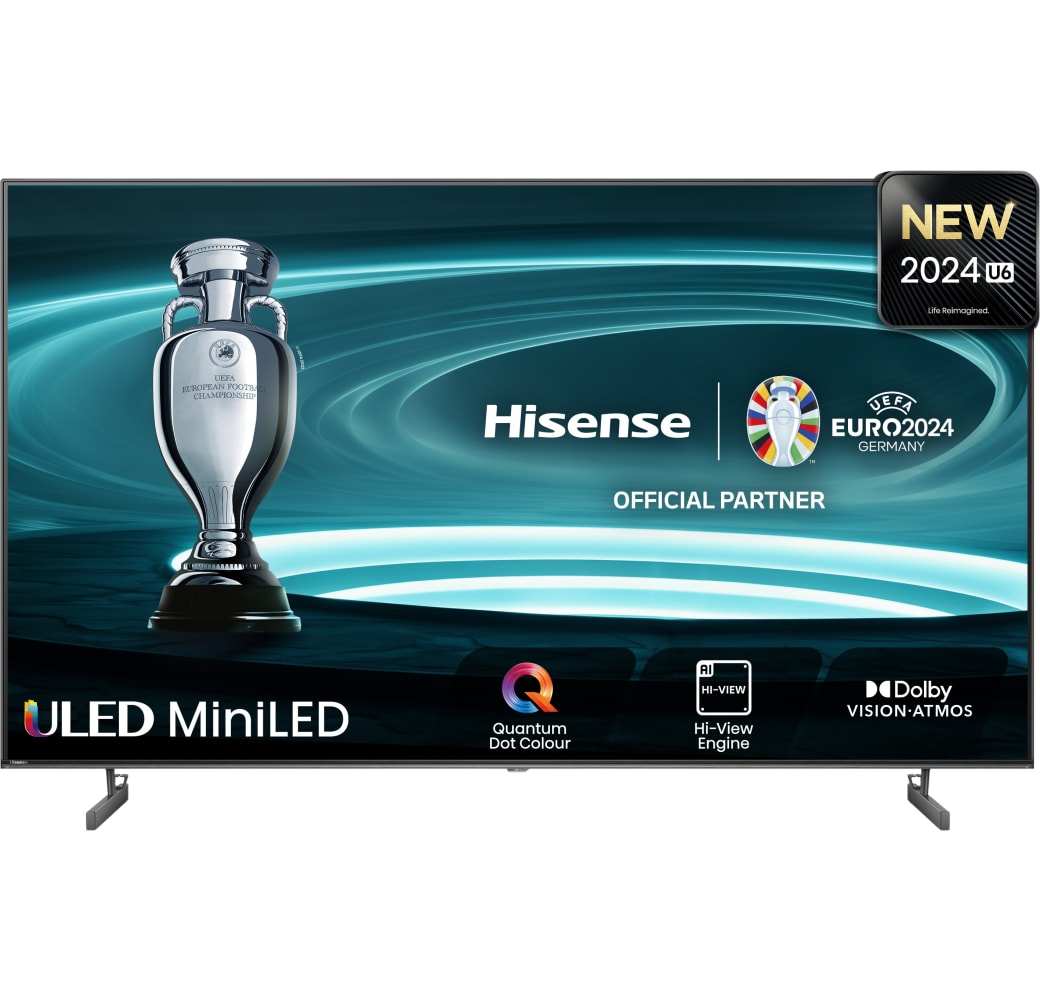 Schwarz Hisense 65U6NQ - TV 65" UHD 4K.1