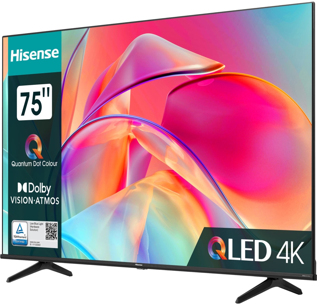 Black Hisense 75E77KQ - TV 75" UHD 4K.2