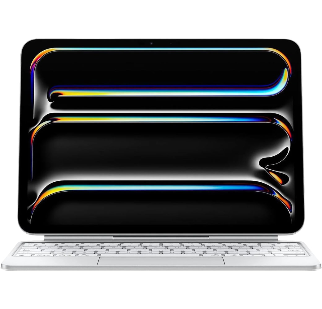 White Apple Magic Keyboard for 11" iPad Pro (M4) - QWERTZ.1