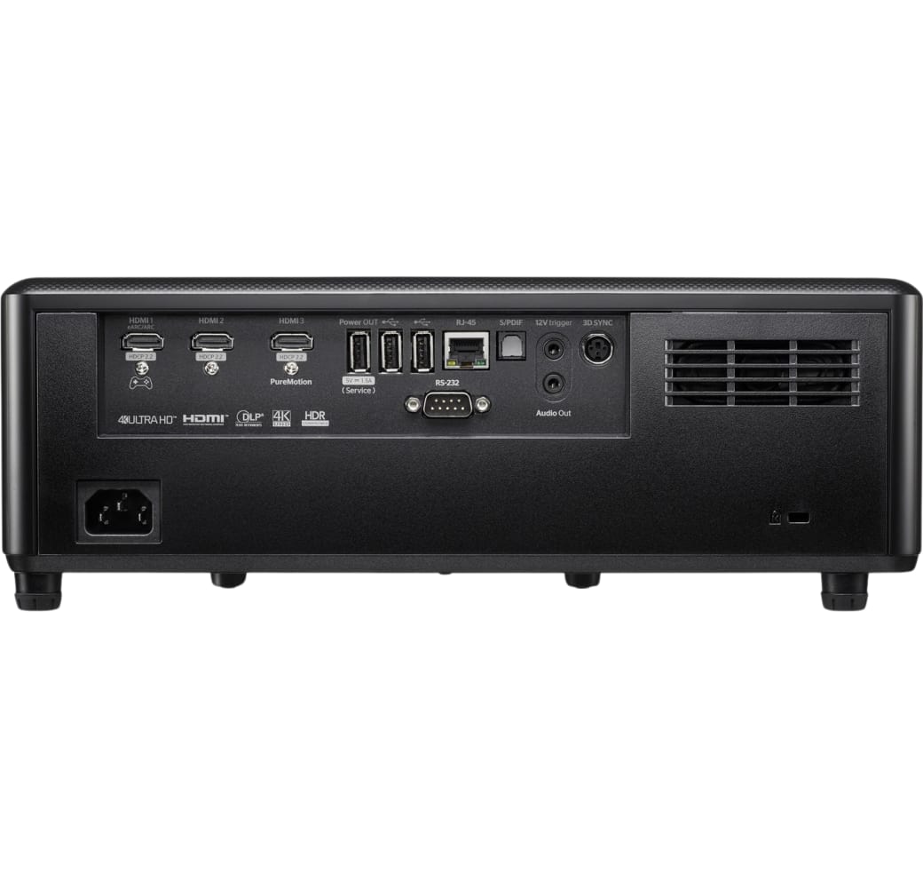 Negro Optoma UHZ55 Projector - 4K Laser.6