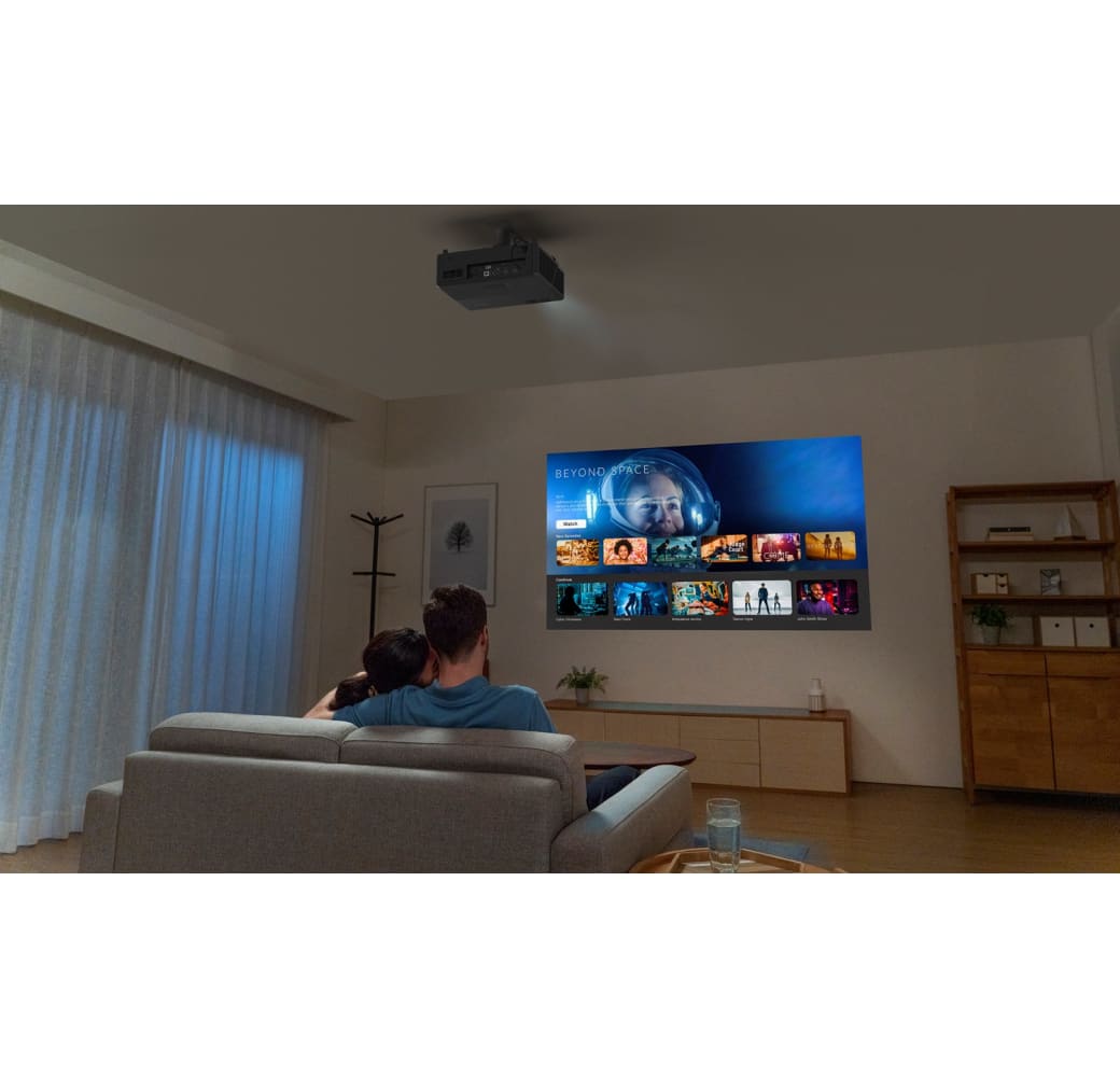 Schwarz Optoma UHZ55 Beamer - 4K Laser.8