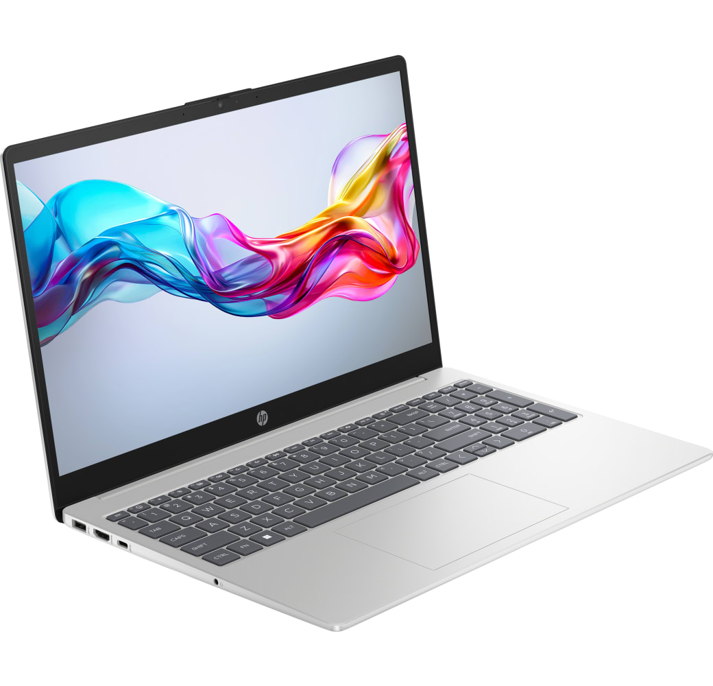 Natural Silver HP 15-fd1053ng Laptop - Intel® Core™ 3-100U - 8GB - 512GB -  Intel® Arc.3