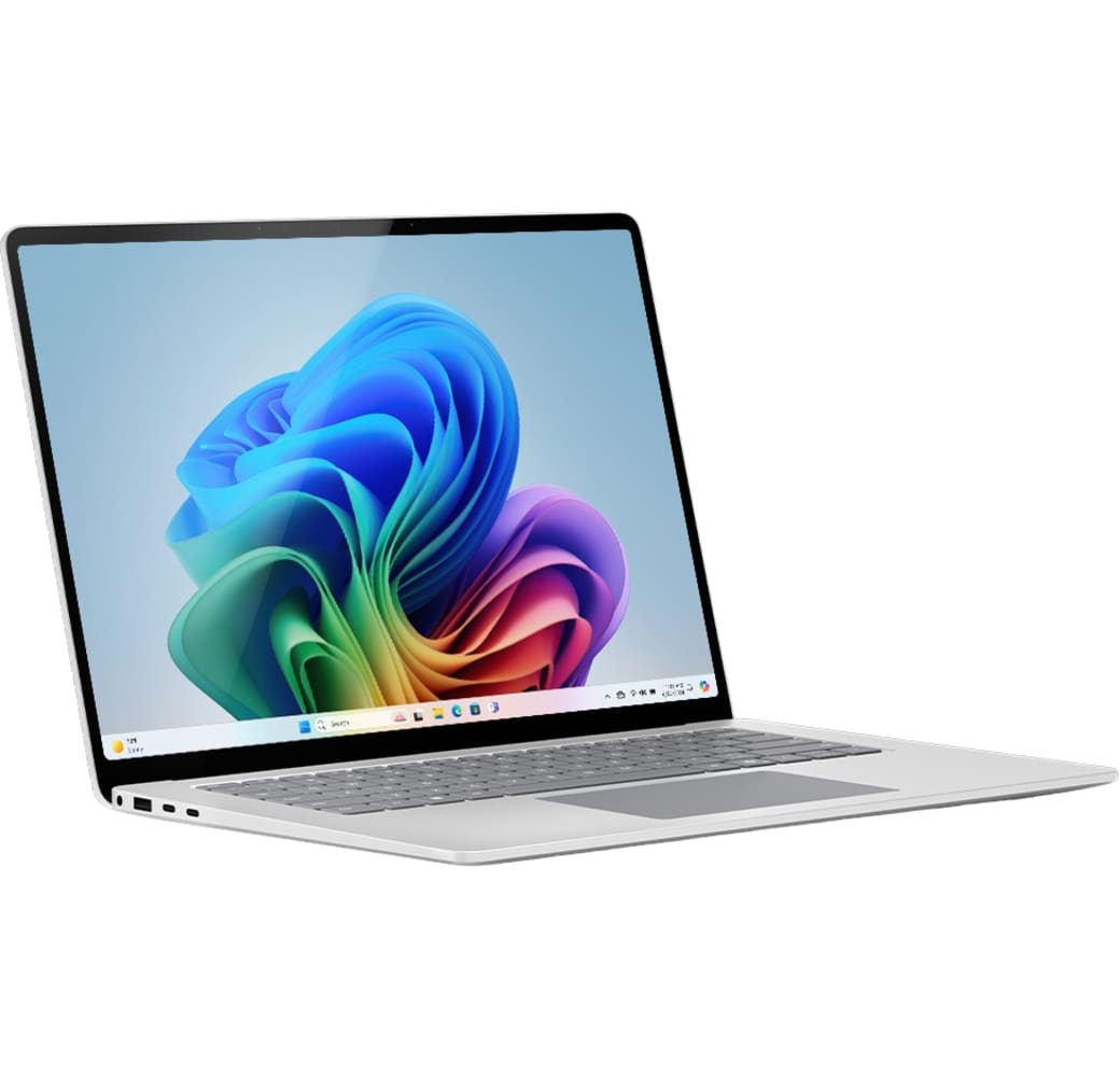 Platinum Microsoft Surface Laptop – Copilot+ PC – 15” touchscreen – Snapdragon® X Elite – 16GB – 256GB SSD – (Latest Model, 7th Edition).2