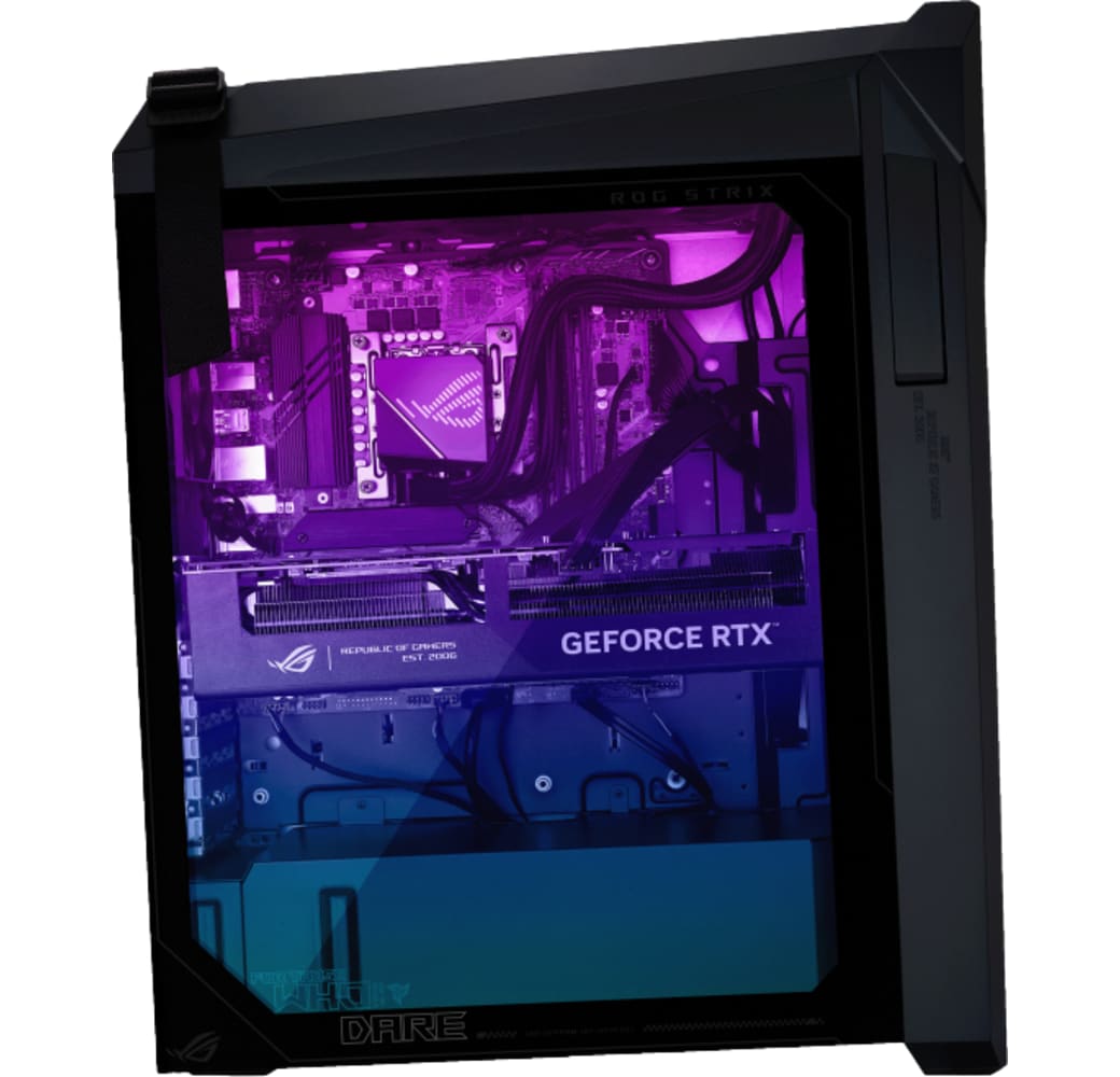 Black Asus ASUS ROG Strix Gaming Desktop - Intel® Core™ i9-14900KF - 16GB - 1TB SSD - NVIDIA® GeForce® RTX 4070.3