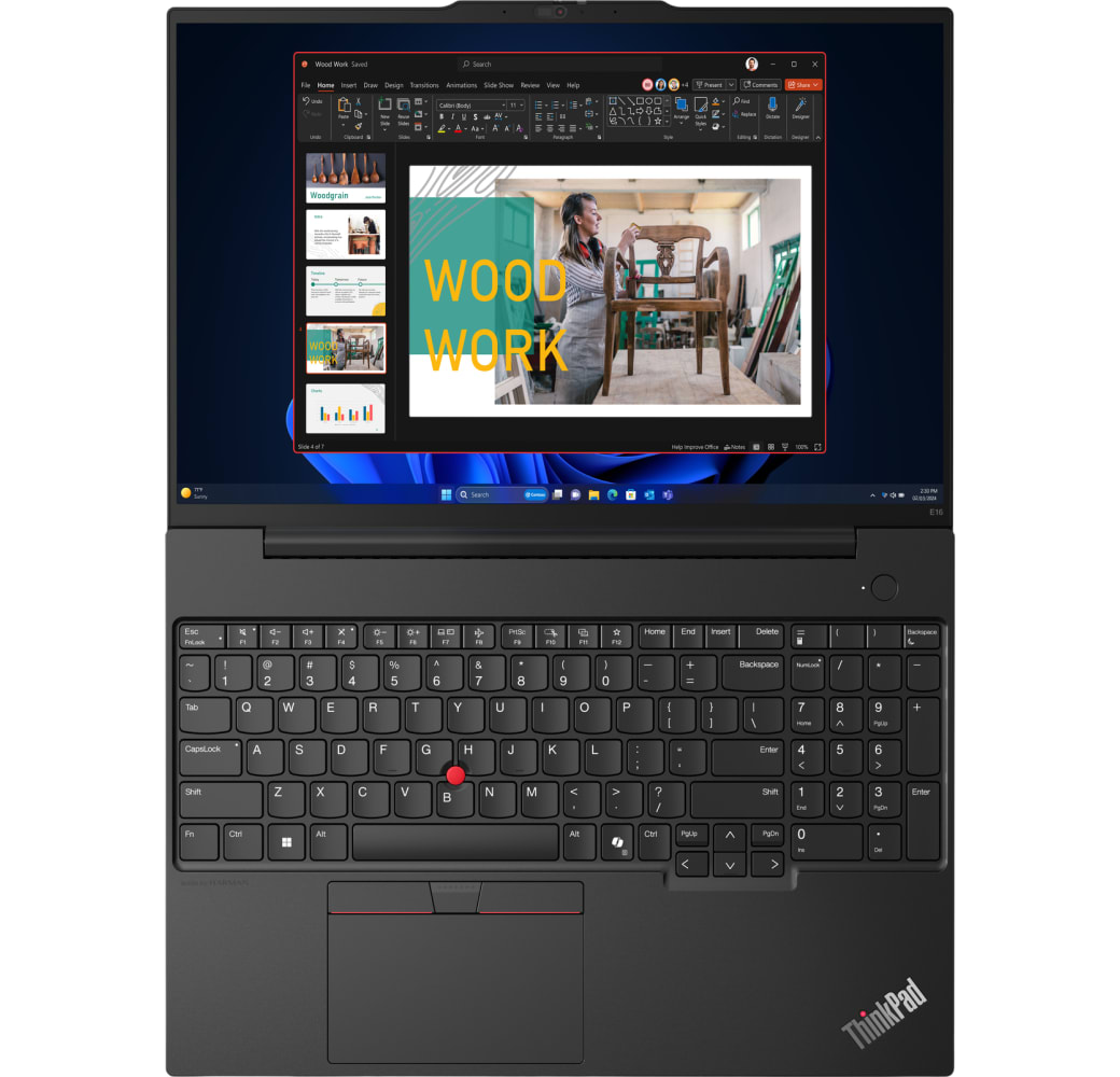 Black Lenovo ThinkPad E16 G2 Laptop - Intel® Core™ Ultra 7-155H - 16GB - 512GB - Intel® Integrated Intel® Graphics.6