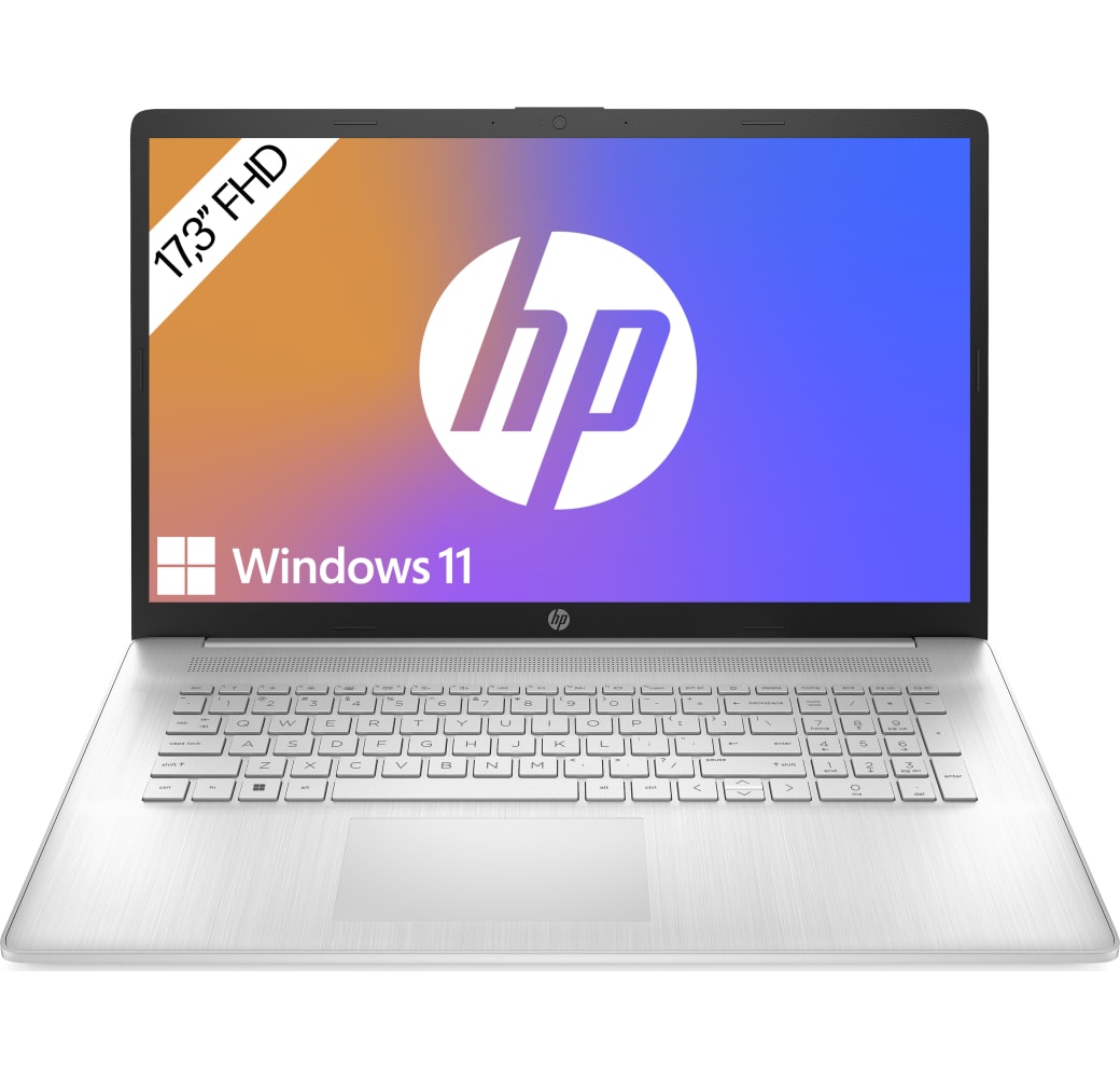 Natürliches Silber HP 17-cn4057ng Notebook - AMD Core™ 5 120U - 16GB - 1TB - Intel® Intel® Arc.1