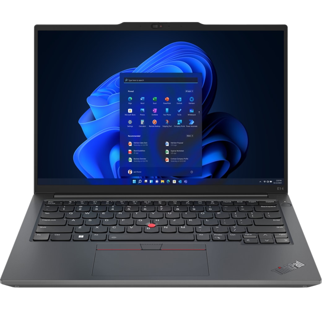 Zwart Lenovo ThinkPad E14 Gen 5 Laptop - Intel® Core™ i7-1355U - 32GB - 512GB SSD - Intel® Iris® Xe Graphics.1