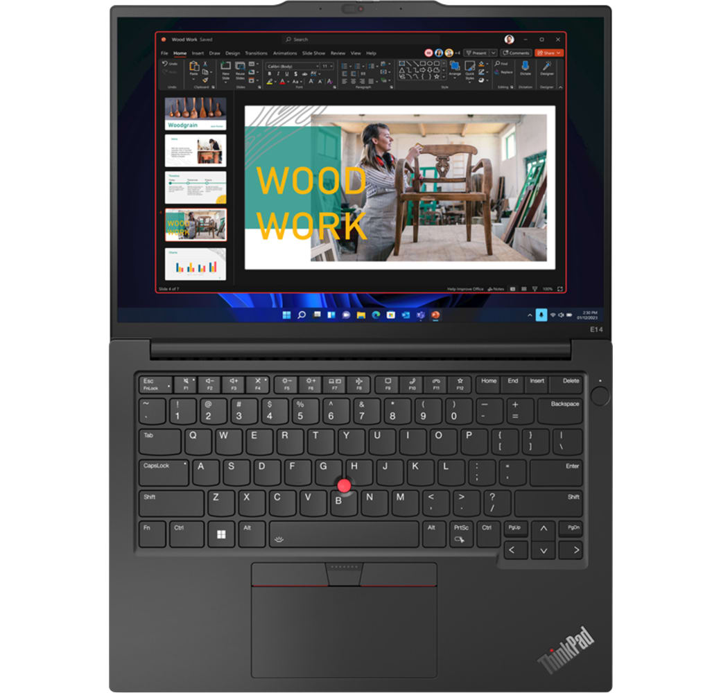 Schwarz Lenovo ThinkPad E14 Gen 5 Notebook - Intel® Core™ i7-1355U - 32GB - 512GB SSD - Intel® Iris® Xe Graphics.4