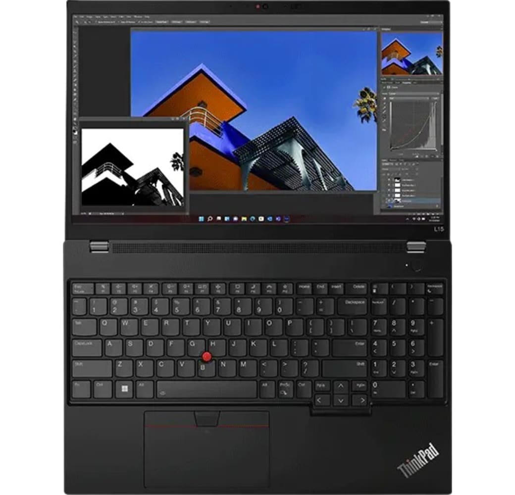 Black Lenovo ThinkPad L15 Gen 4 Laptop - Intel® Core™ i3-1315U - 16GB - 512GB SSD - Iris® Xe Graphics.3