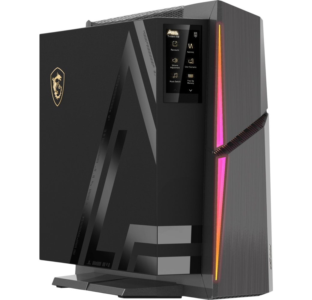 Negro MSI MEG Trident X2 14NUI9-276AT Gaming Desktop - Intel® Core™ i9-14900KF - 64GB - 2TB SSD - MSI GeForce® RTX™ 4090 VENTUS.2