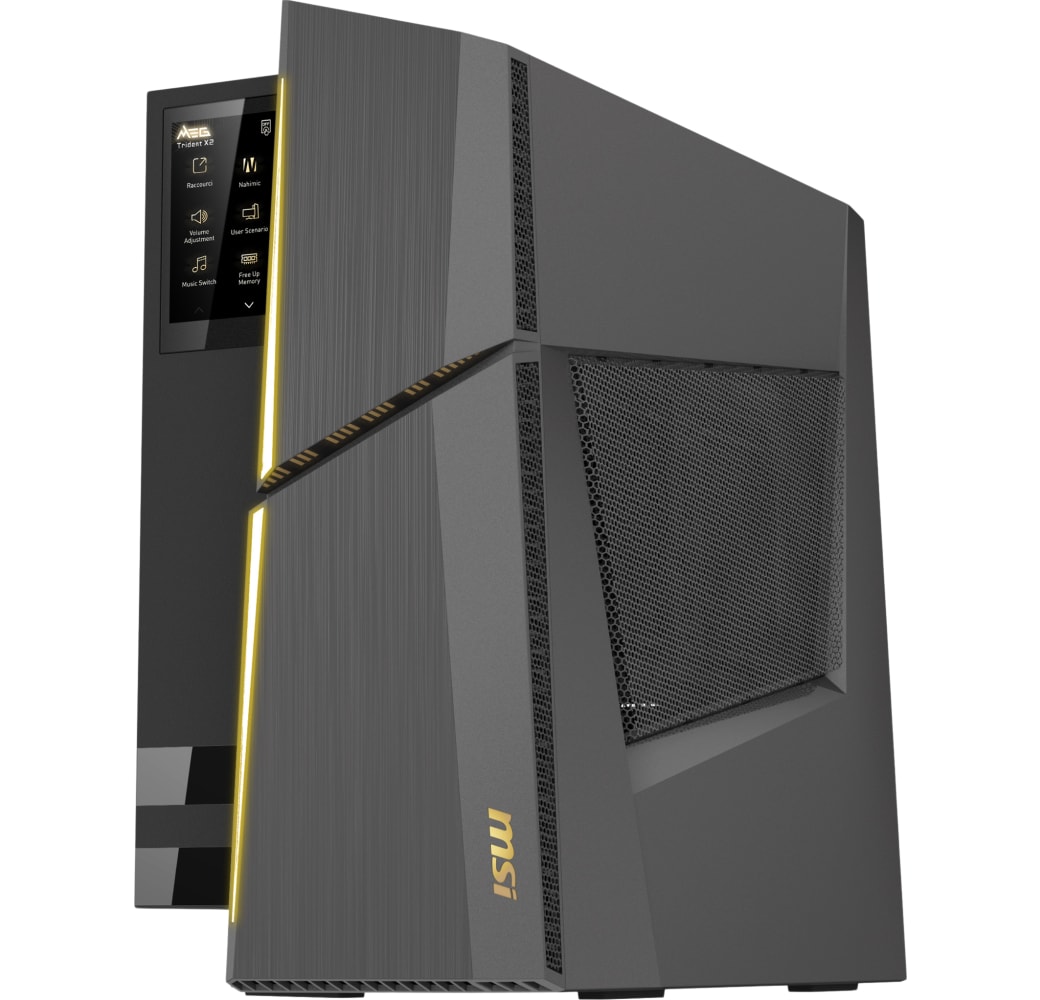 Negro MSI MEG Trident X2 14NUI9-276AT Gaming Desktop - Intel® Core™ i9-14900KF - 64GB - 2TB SSD - MSI GeForce® RTX™ 4090 VENTUS.3