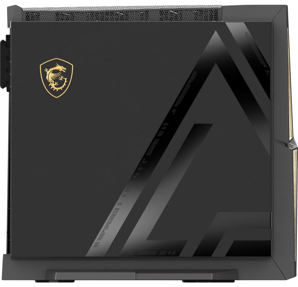 Black MSI MEG Trident X2 14NUI9-276AT Gaming Desktop - Intel® Core™ i9-14900KF - 64GB - 2TB SSD - MSI GeForce® RTX™ 4090 VENTUS.6