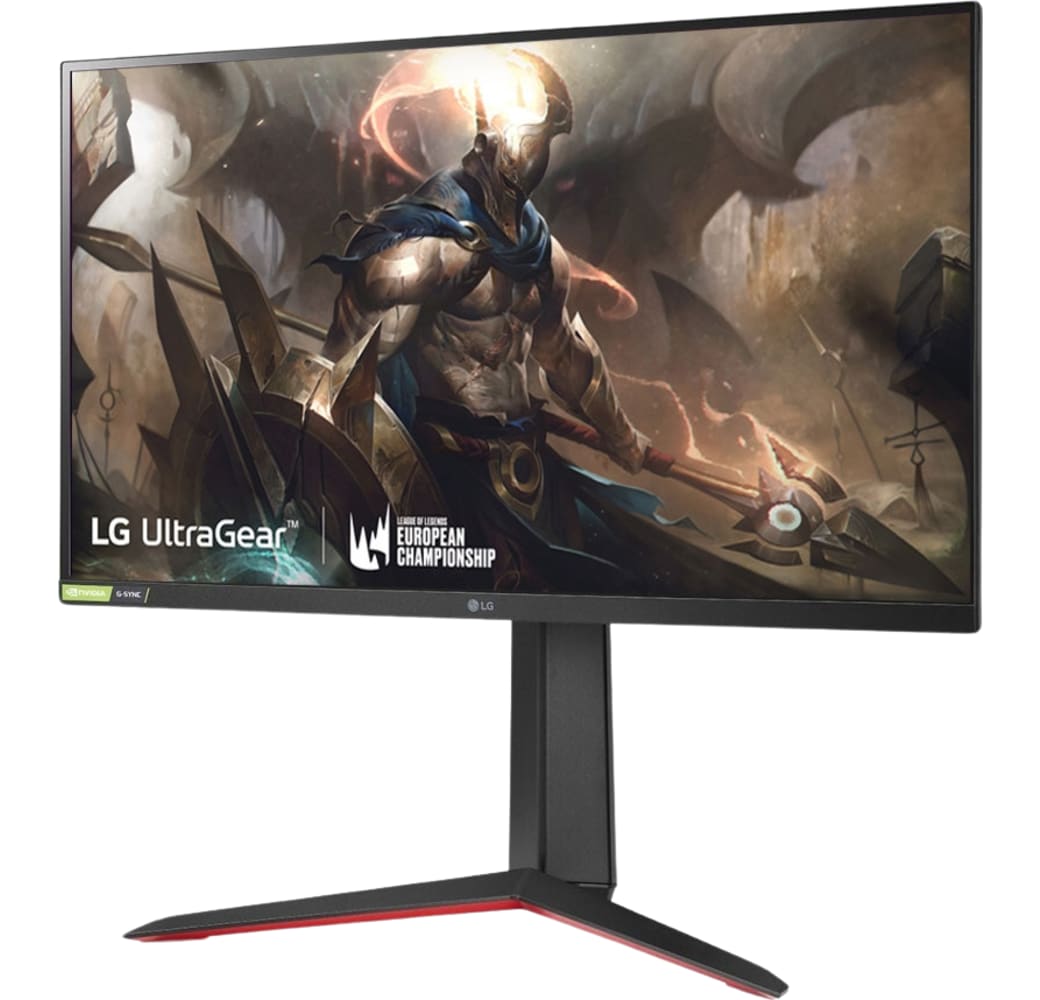 Black LG 27gp850-b 27" UltraGear QHD Gaming Monitor.2