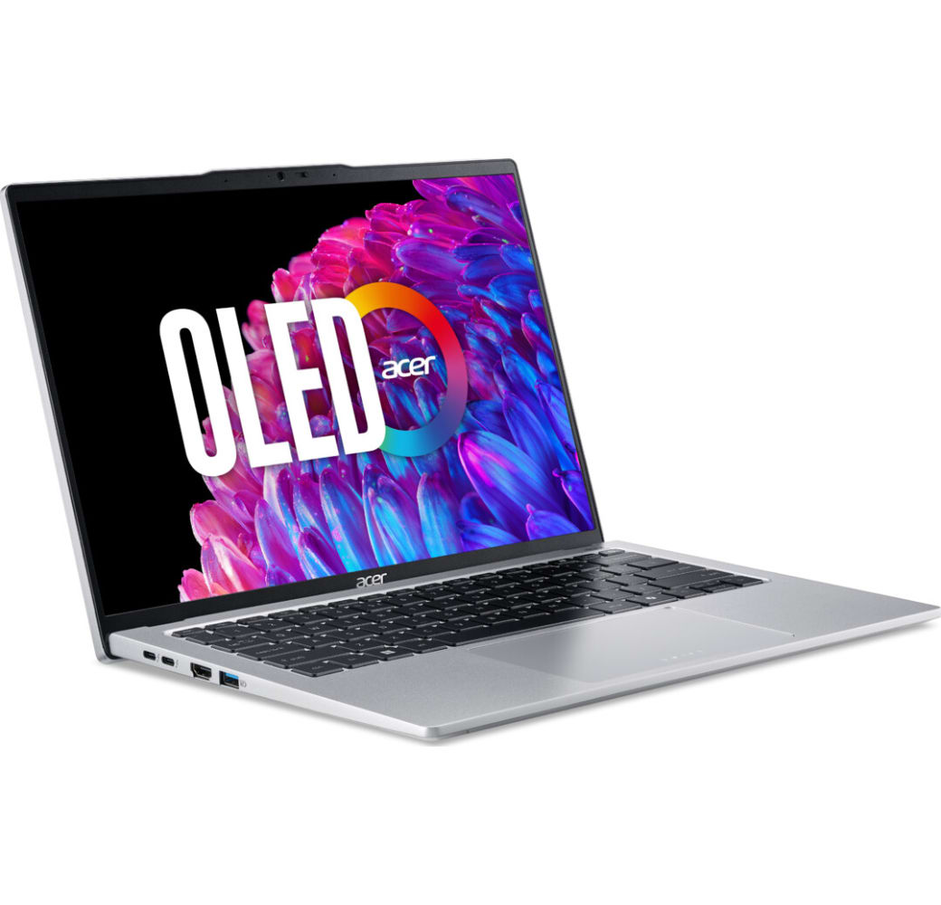  Pure Silver Acer Swift Go 14 OLED Laptop - Intel® Core™ Ultra 5-125U - 16GB - 512GB - Intel® Intel® Graphics.2