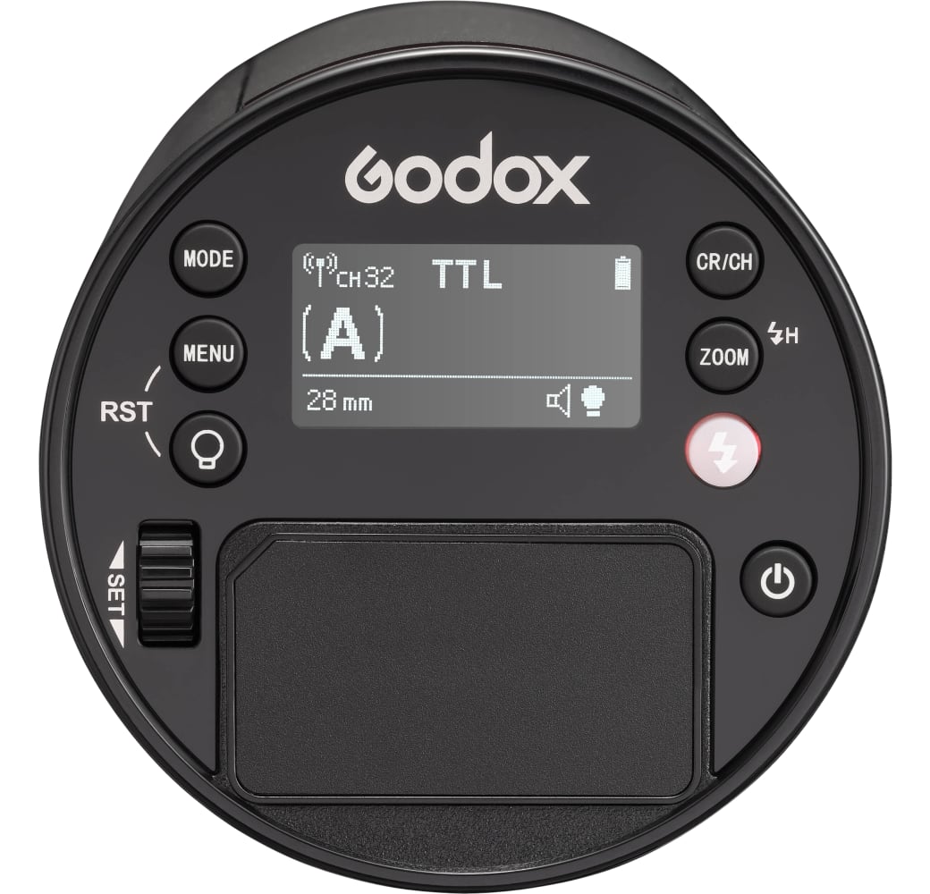 Negro Godox Witstro AD100 Pro - unidad de flash.5