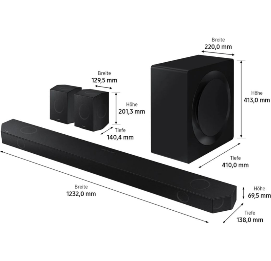 Schwarz Samsung HW-Q995GD.5