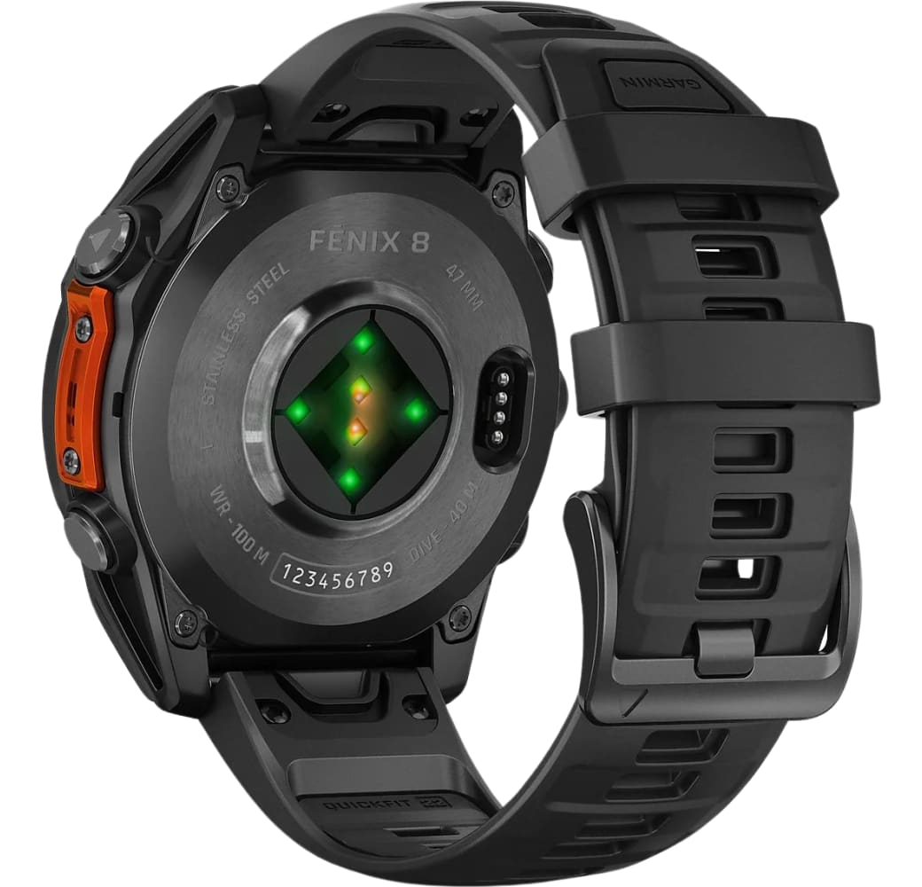 Schiefergrau Garmin Fēnix® 8 Smartwatch, Edelstahl, 47 mm.2