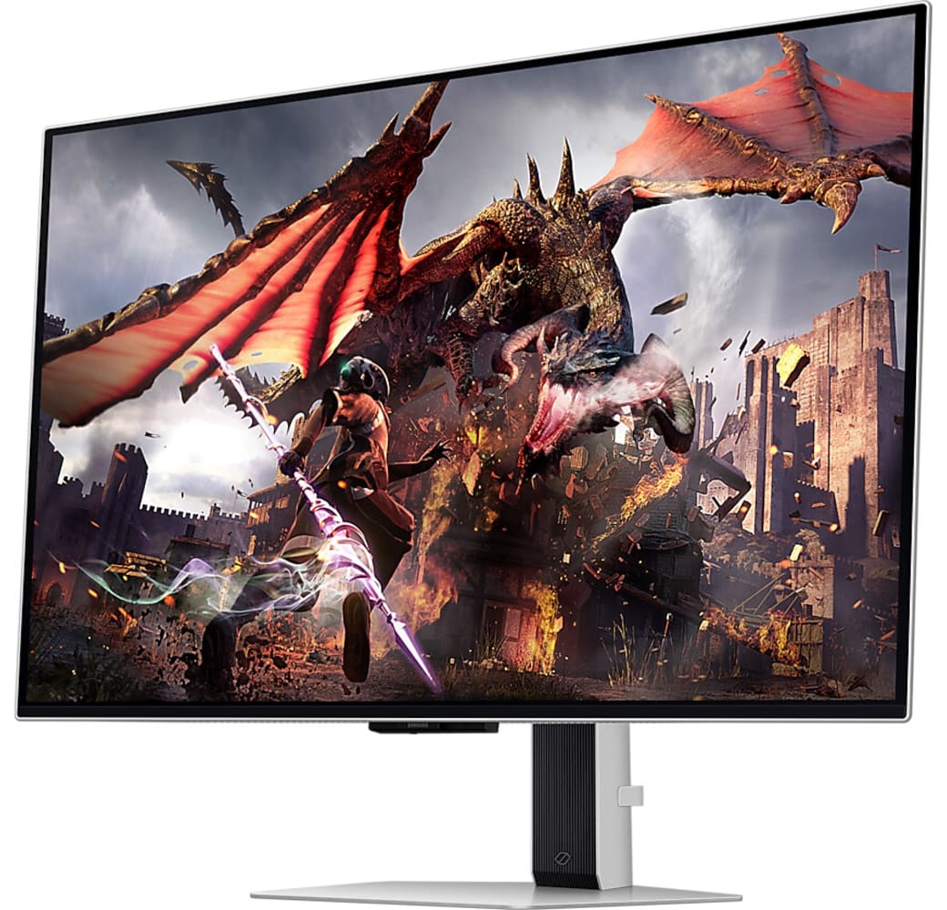 Silver Samsung - 32" OLED G80SD Gaming Monitor S32DG800SU.4