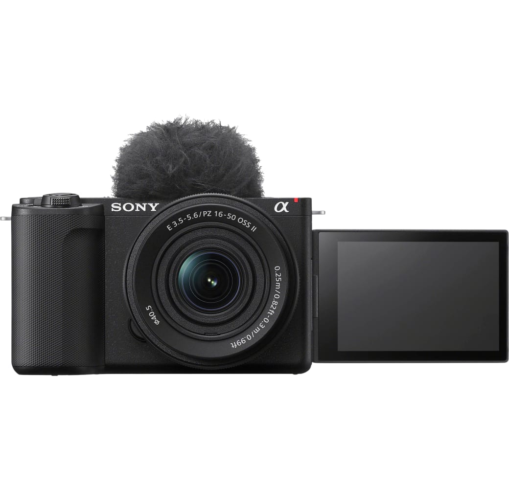 Black Sony ZV-E10 II Mirrorless Camera with 16-50mm Lens.2