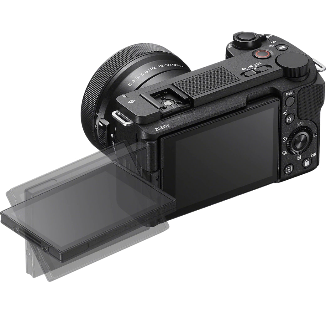 Schwarz Sony ZV-E10 II Mirrorless Camera with 16-50mm Lens.3