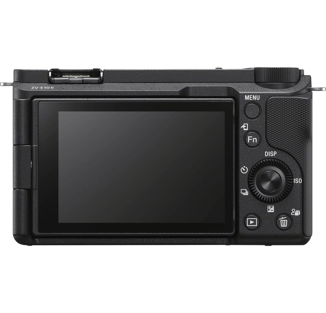 Black Sony ZV-E10 II Mirrorless Camera with 16-50mm Lens.4