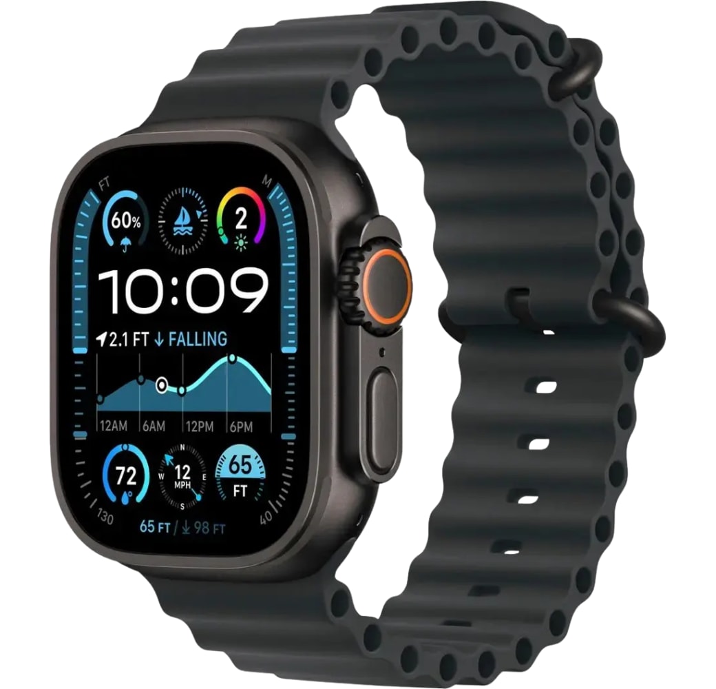 Zwart Apple Watch Ultra 2 GPS + mobiel, titanium kast, 49 mm.1