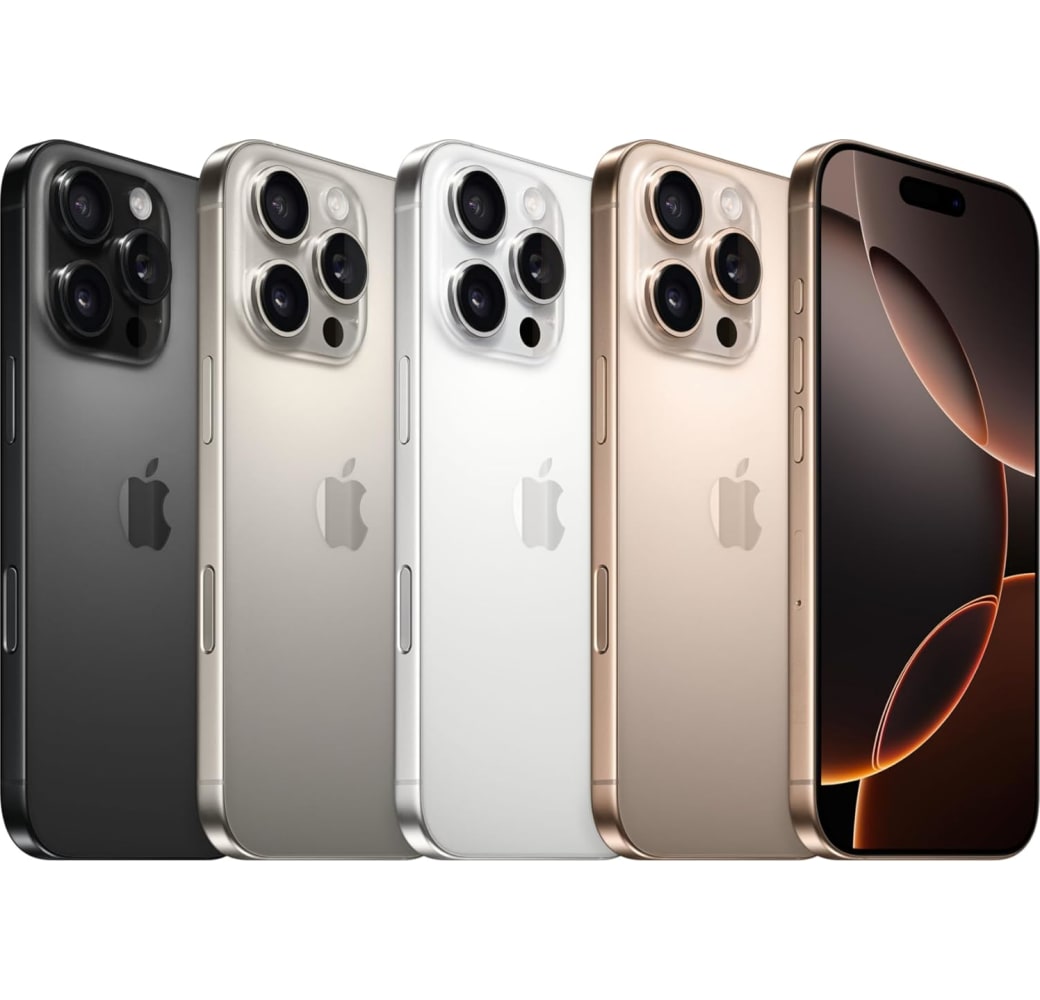 Rent Apple iPhone 16 Pro 256GB Dual SIM from €89.90 per month